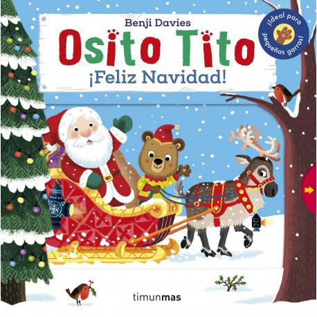 Libro para niños - Osito Tito - Un día en la granja - Libro de cartón