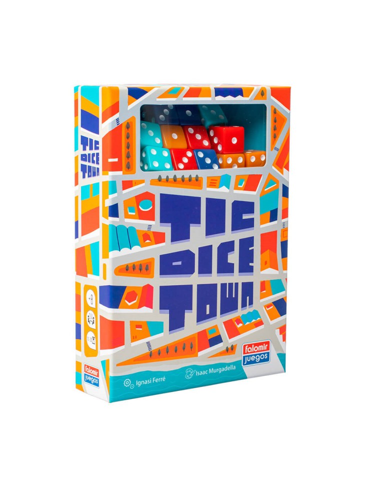 Tic dice town de Falomir Juegos