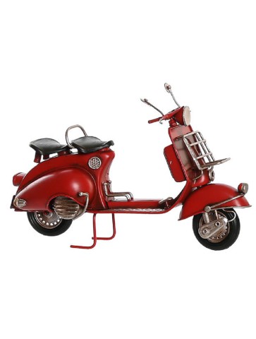 1 uds Replica de Moto Vespa en metal -Color surtido- medidas 26X10X16cm...