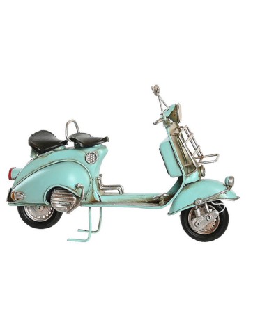 1 uds Replica de Moto Vespa en metal -Color surtido- medidas 26X10X16cm....