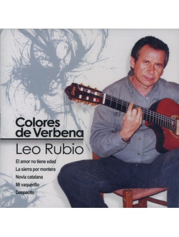 CD LEO RUBIO -Colores de Verbena-