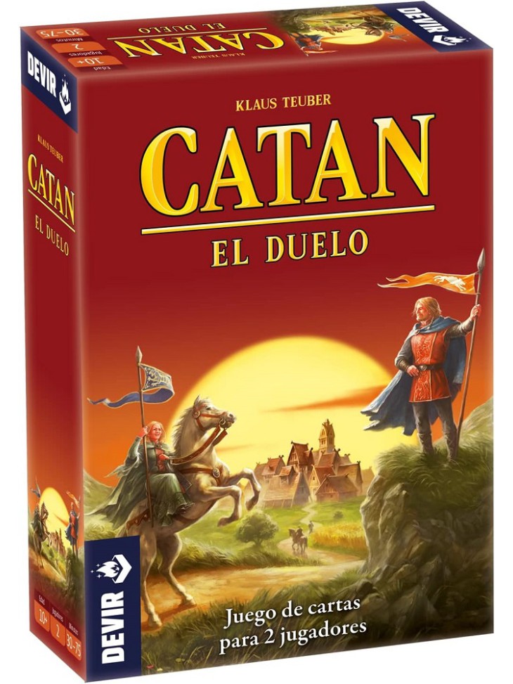 Juego de mesa Catan -El Duelo- 2 Jugadores