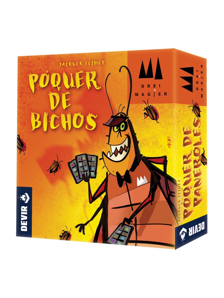 Póquer de Bichos -Juego de Mesa- Devir -